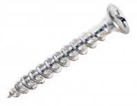 Шуруп оконный, крупная резьба, Белый цинк 4,1х20 Kn  (15000шт)